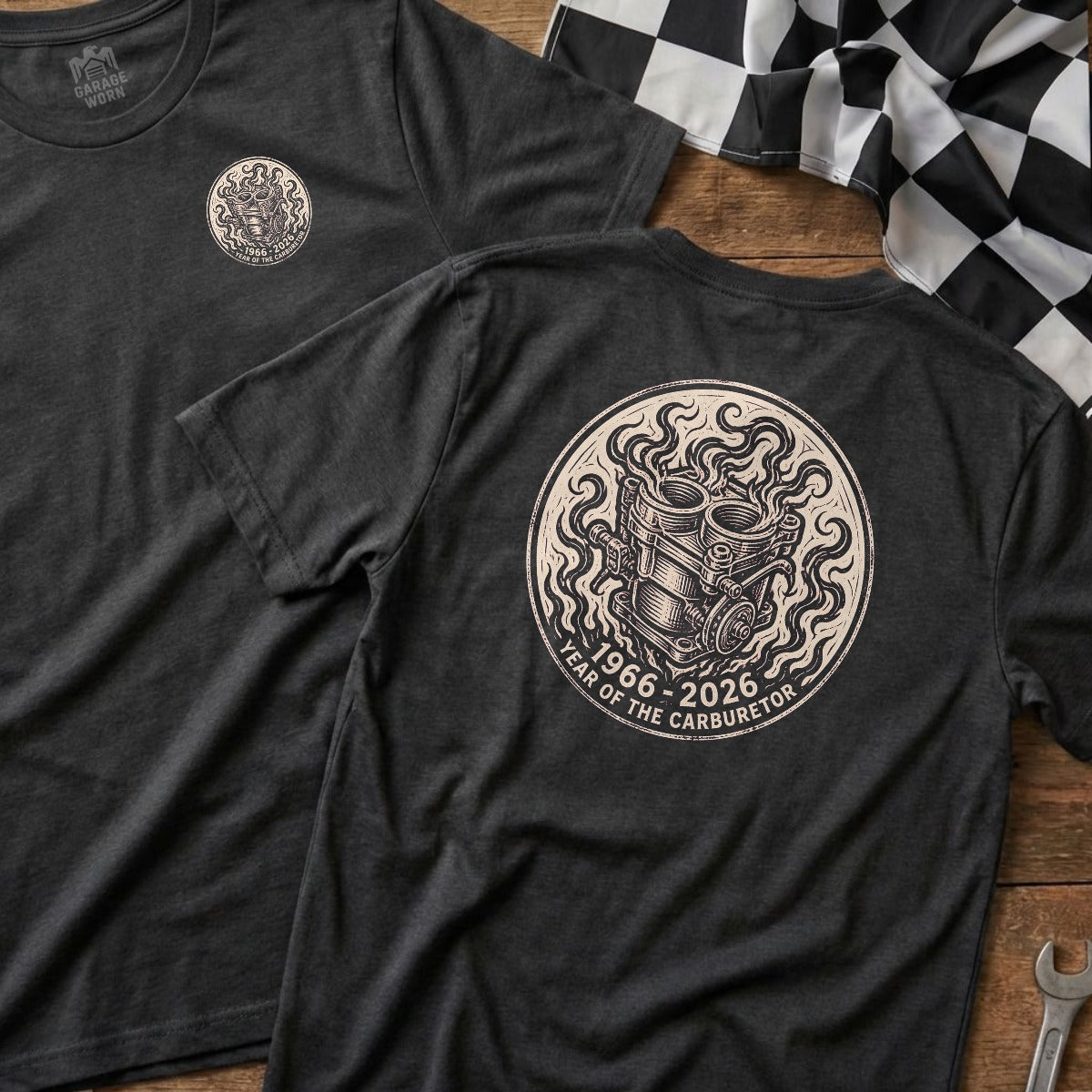 Dark Heather | Left Chest + Back (refreshed)