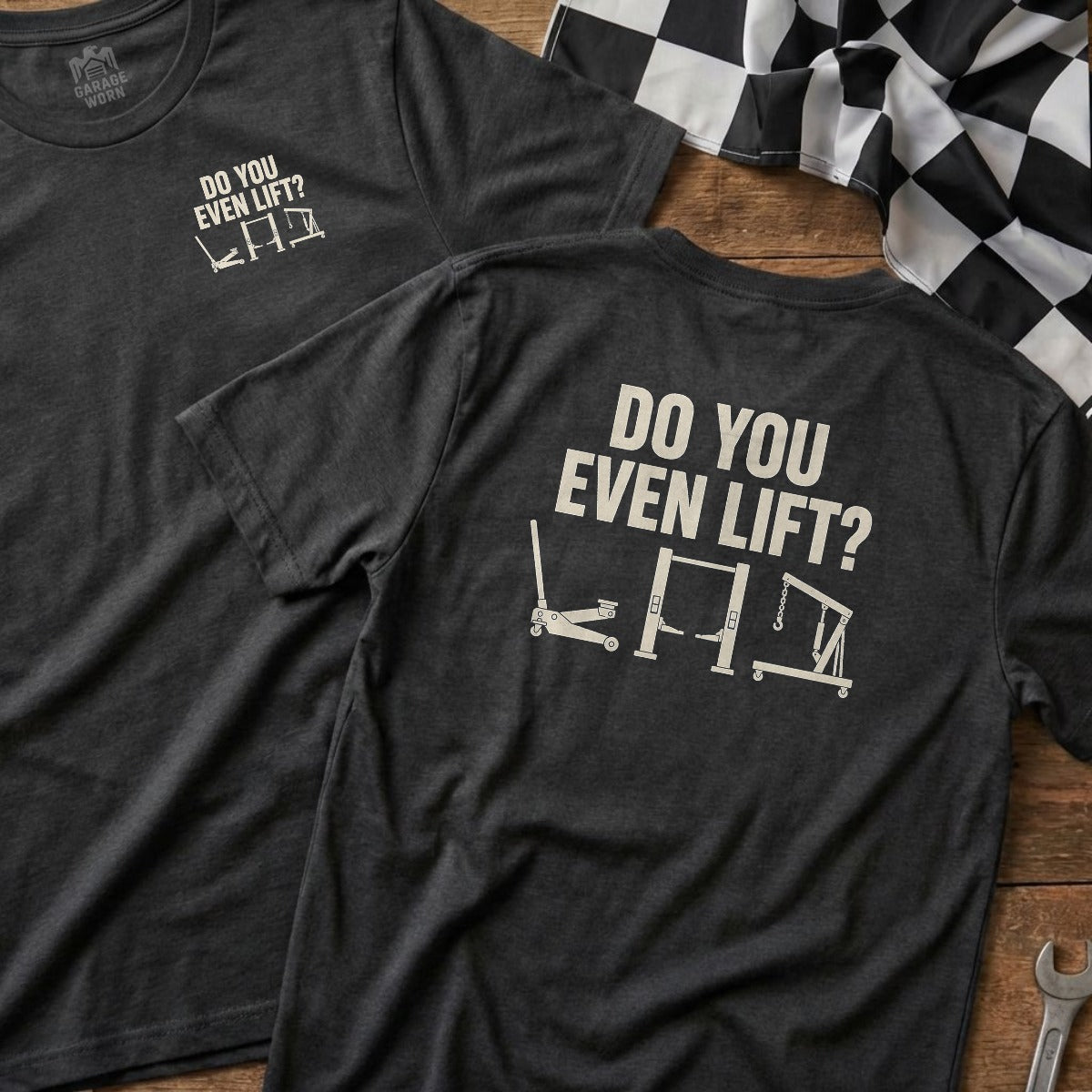 Dark Heather | Left Chest + Back (refreshed)