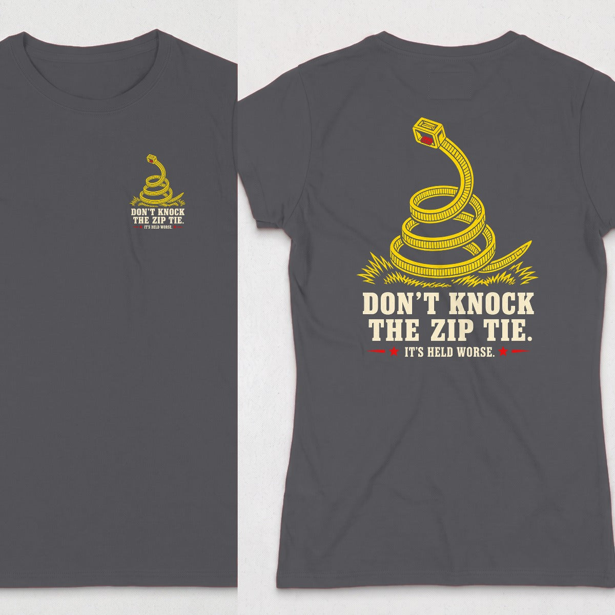 Dark Heather | Left Chest + Back (refreshed)