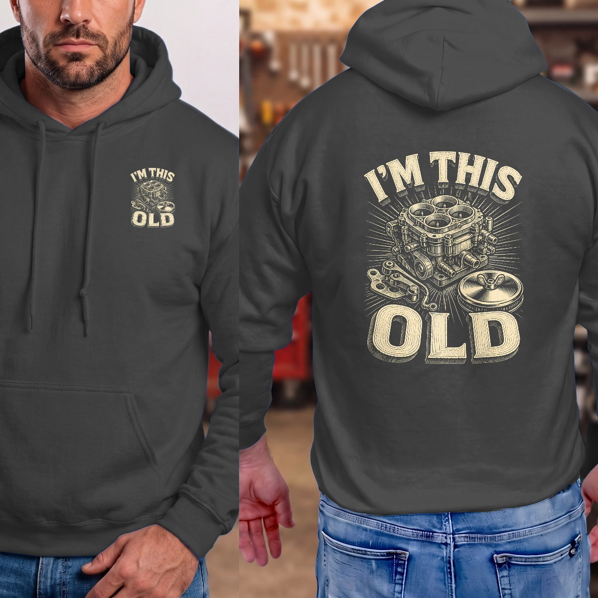 Dark Heather | Left Chest + Back (refreshed)