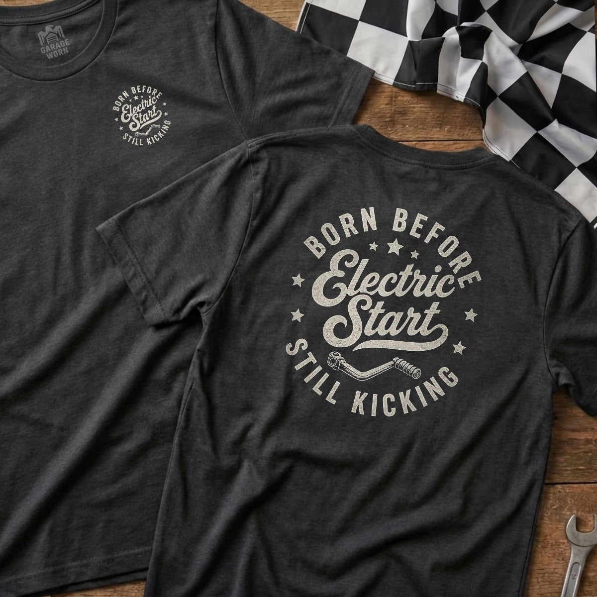 Dark Heather | Left Chest + Back (refreshed)