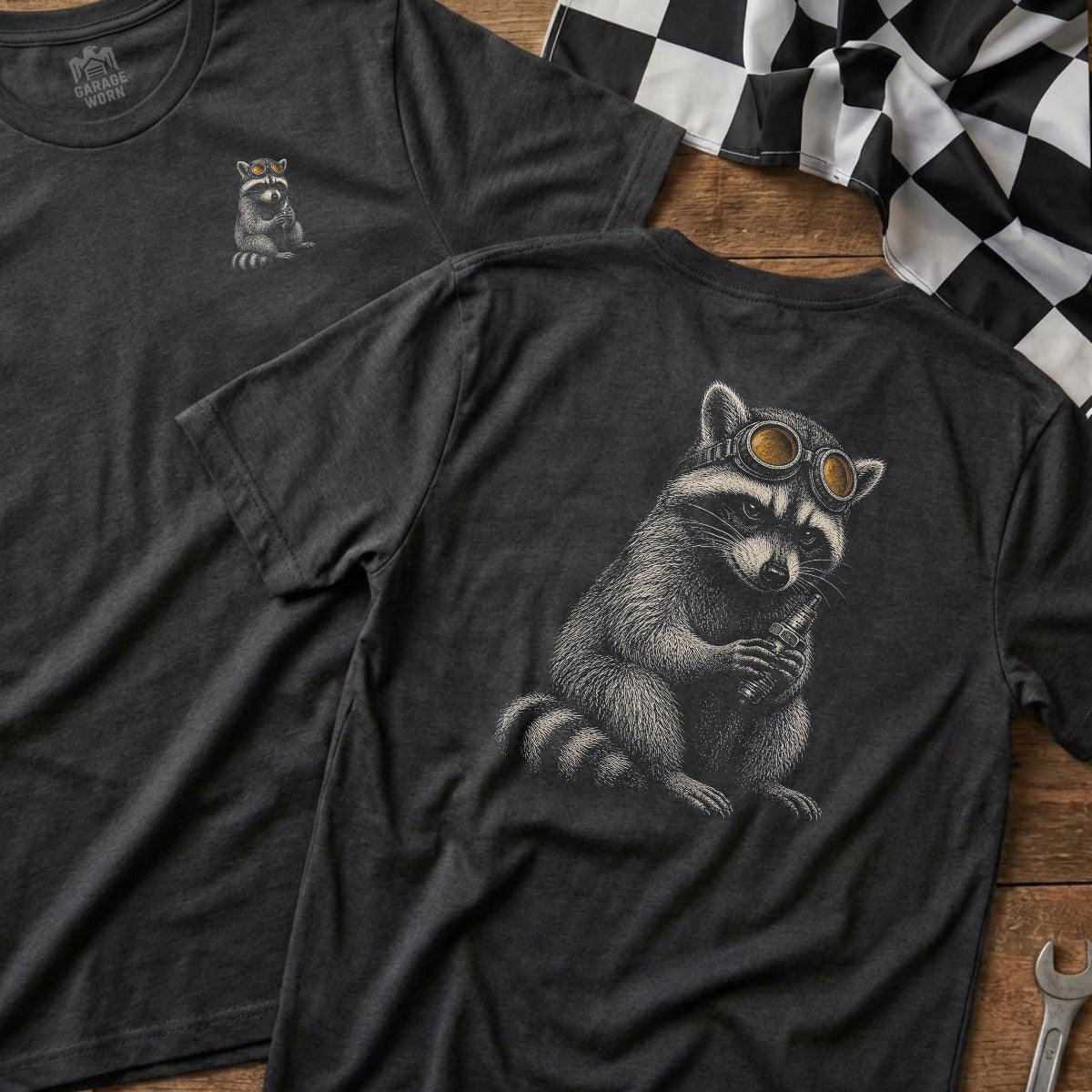 Dark Heather | Left Chest + Back (refreshed)