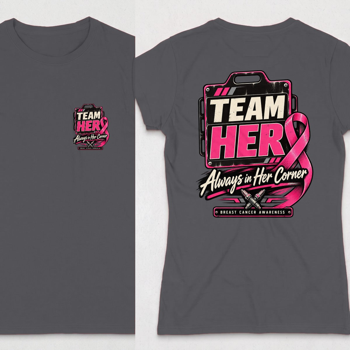 Dark Heather | Left Chest + Back (refreshed)