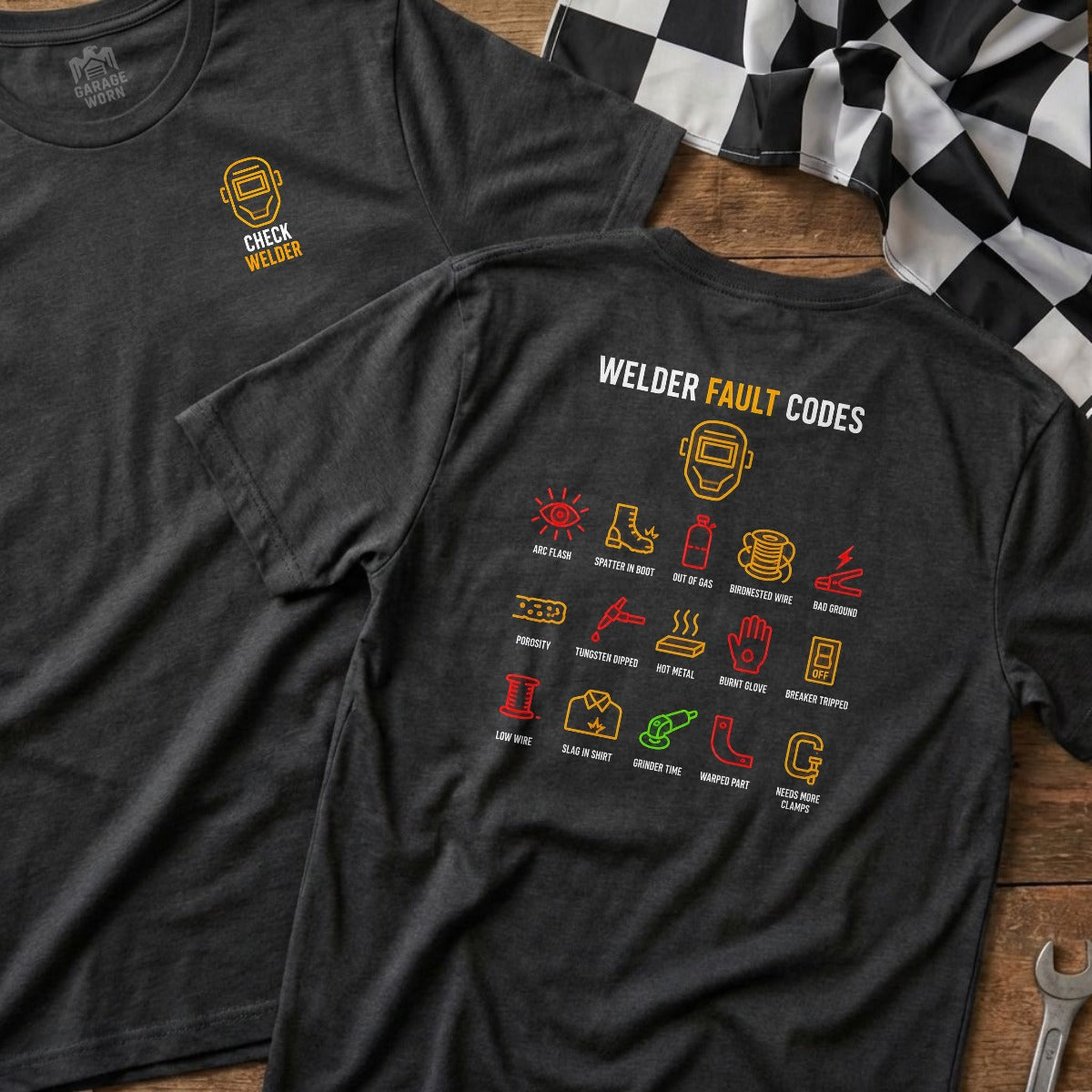 Dark Heather | Left Chest + Back (refreshed)