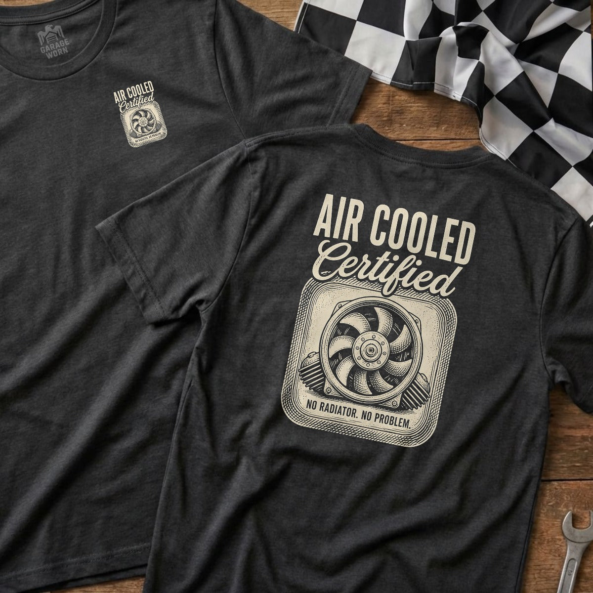 Dark Heather | Left Chest + Back (refreshed)