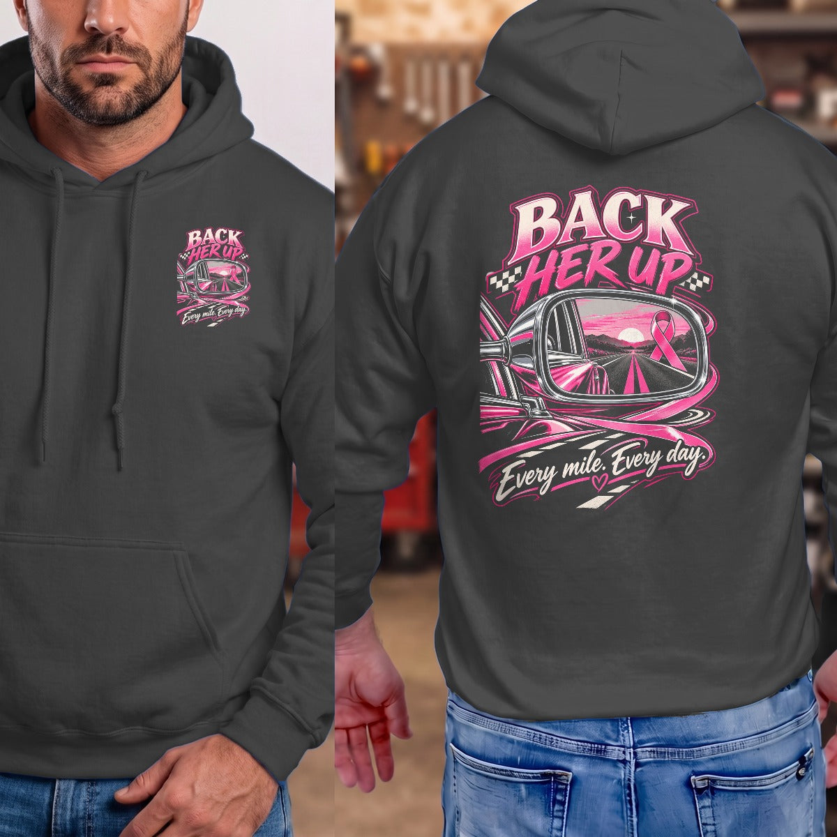 Dark Heather | Left Chest + Back (refreshed)