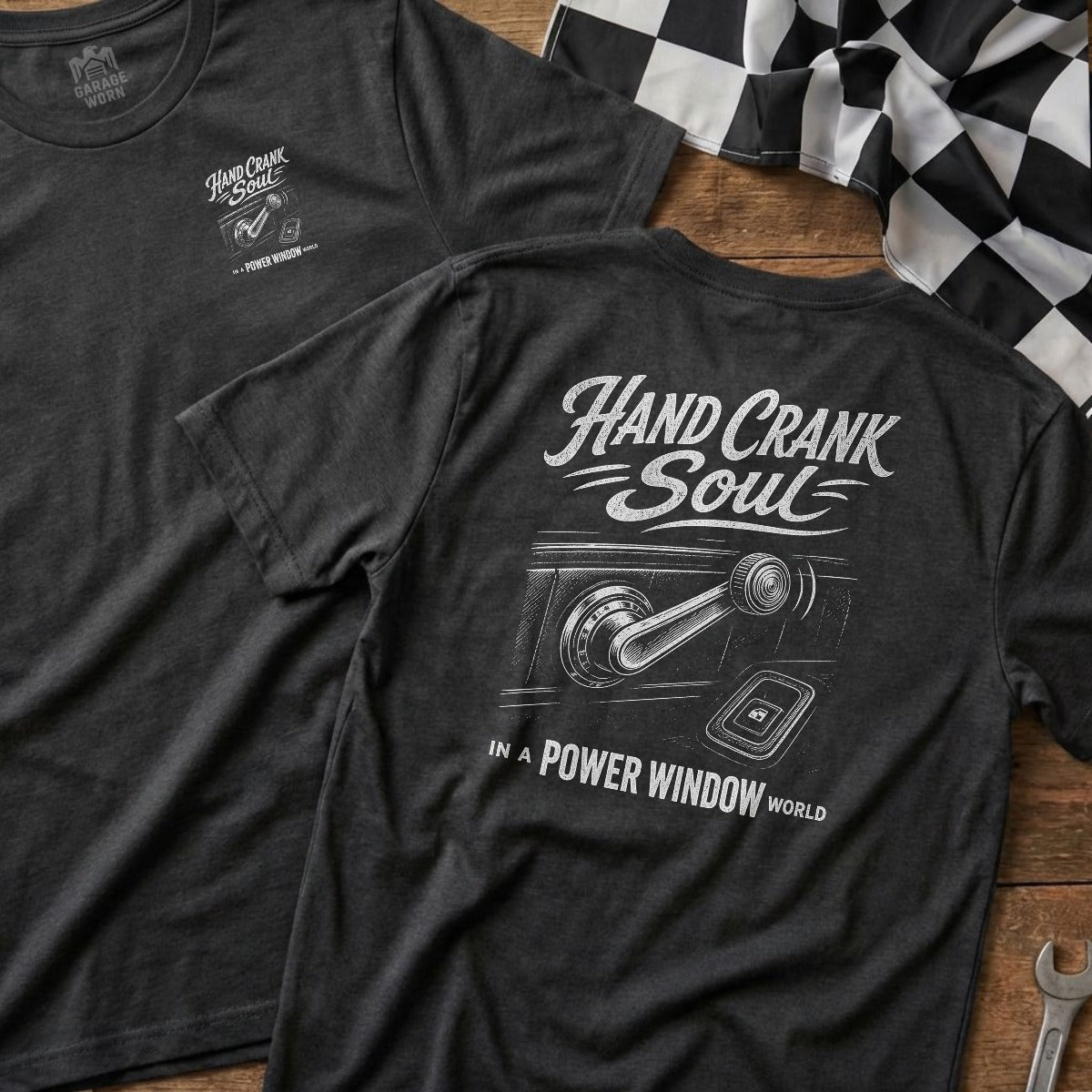 Dark Heather | Left Chest + Back (refreshed)