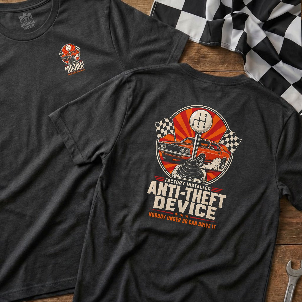 Dark Heather | Left Chest + Back (refreshed)