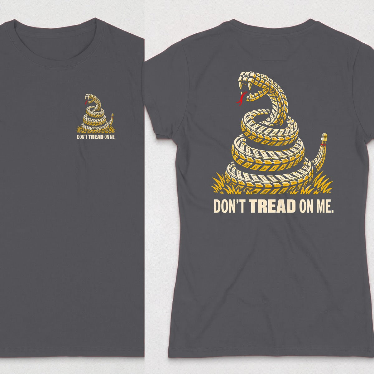 Dark Heather | Left Chest + Back (refreshed)