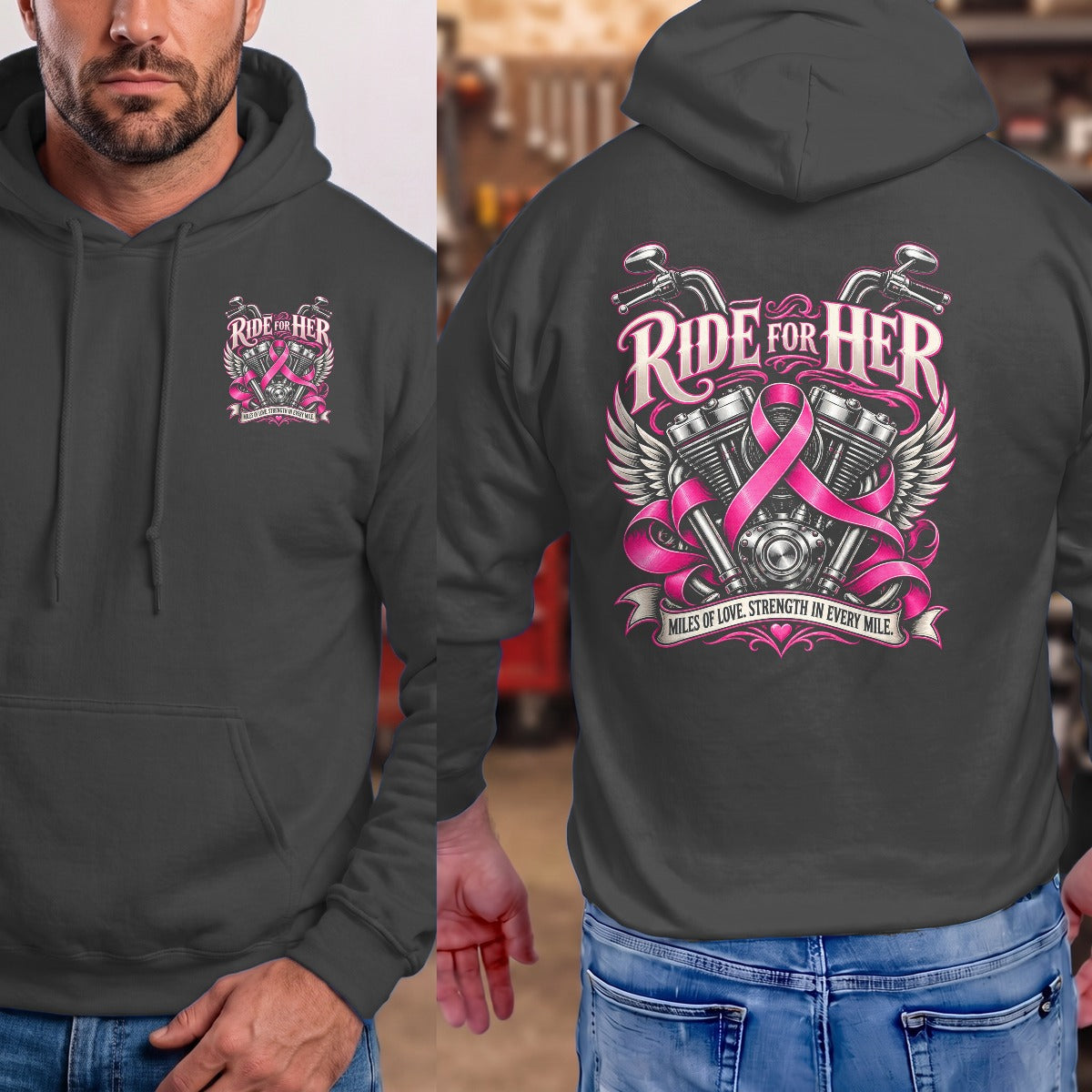 Dark Heather | Left Chest + Back (refreshed)