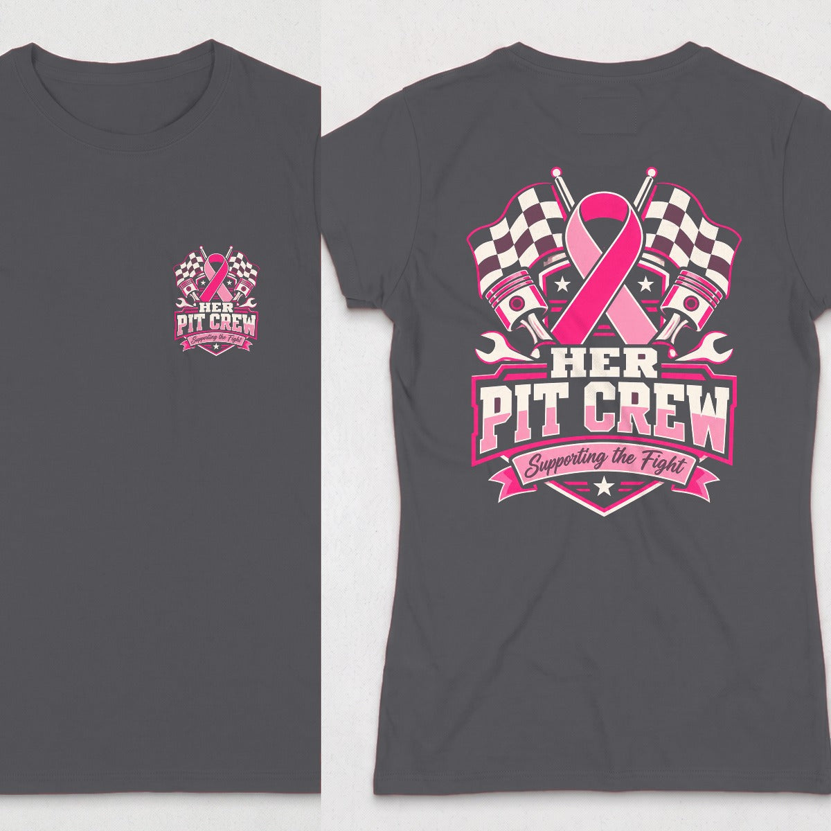 Dark Heather | Left Chest + Back (refreshed)