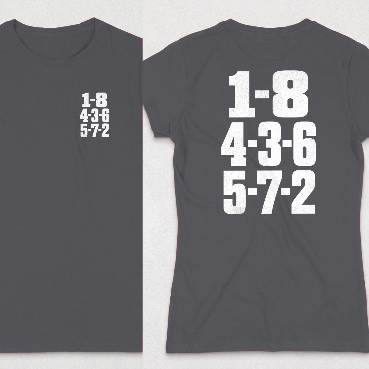 Dark Heather | Left Chest + Back (refreshed)