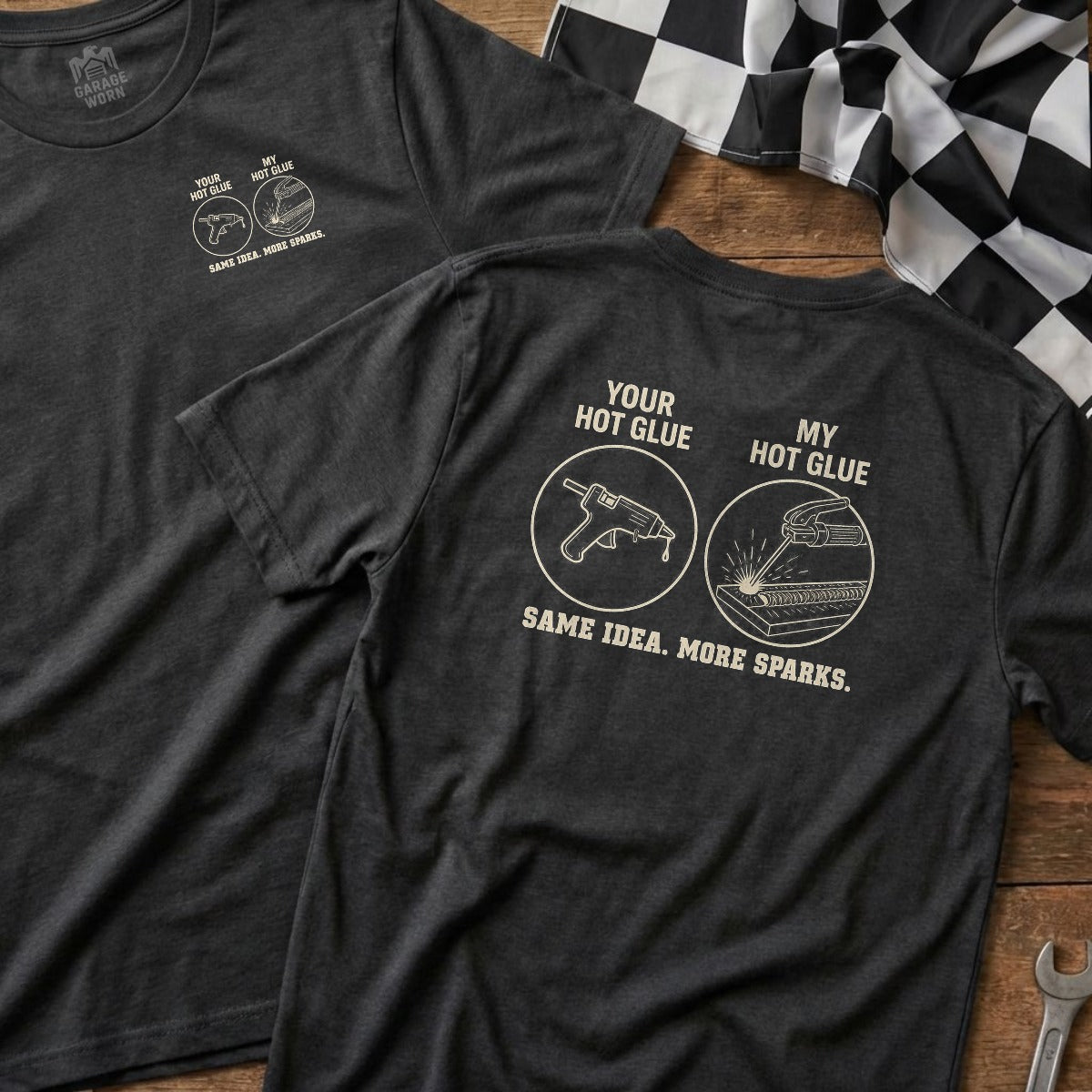 Dark Heather | Left Chest + Back (refreshed)