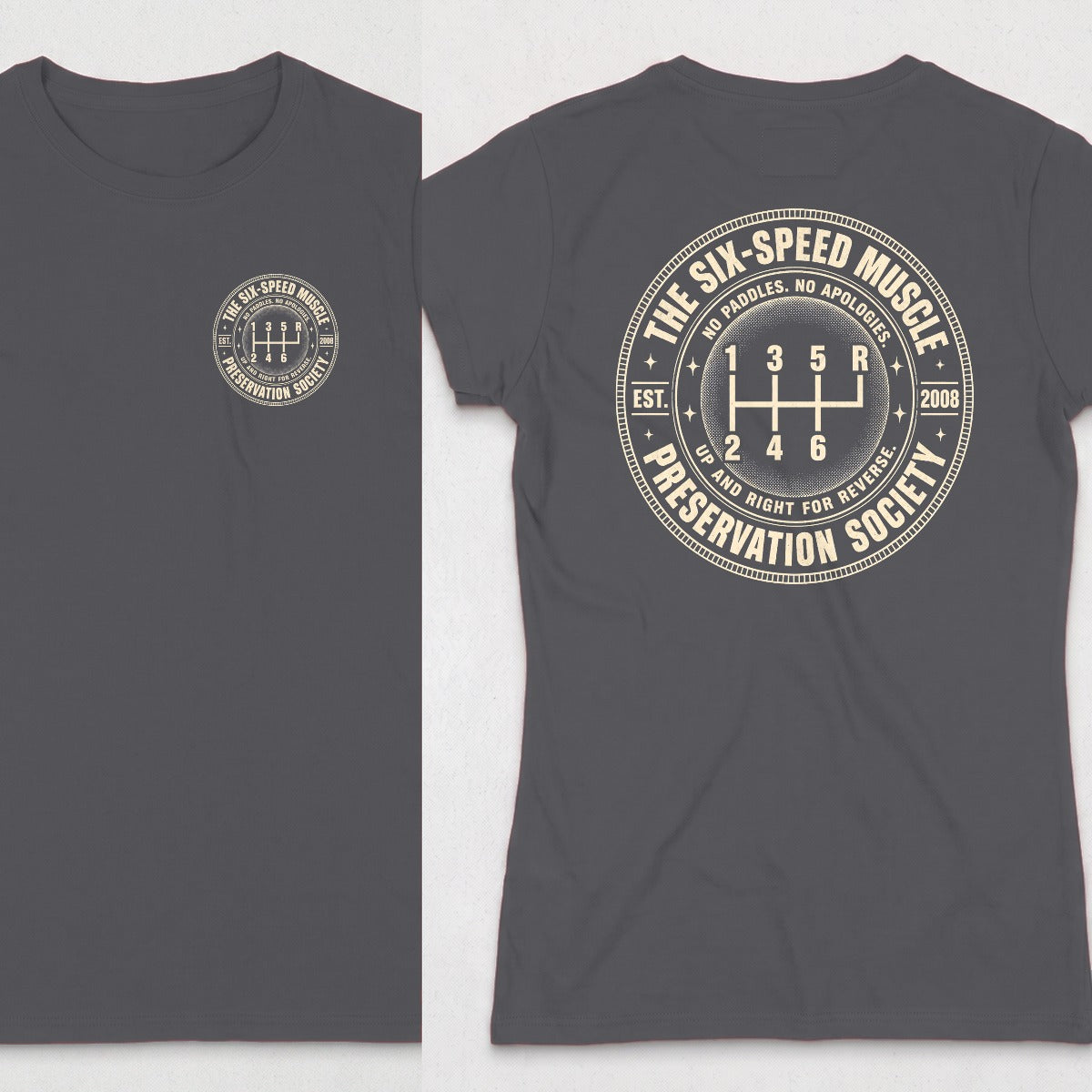 Dark Heather | Left Chest + Back (refreshed)