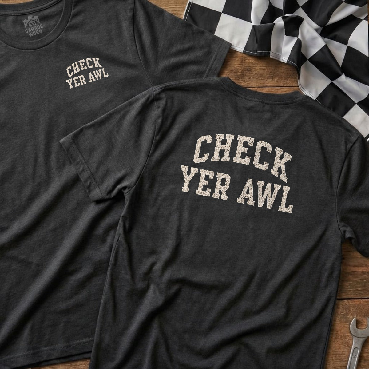 Dark Heather | Left Chest + Back (refreshed)