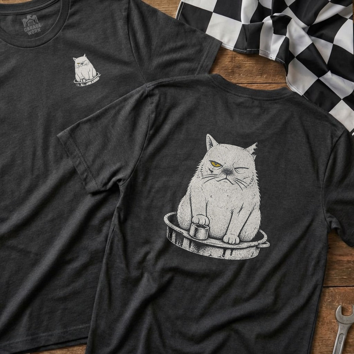 Dark Heather | Left Chest + Back (refreshed)