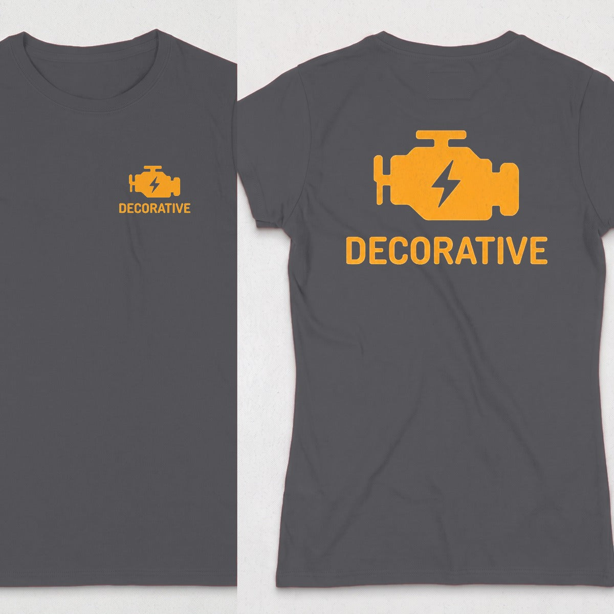 Dark Heather | Left Chest + Back (refreshed)