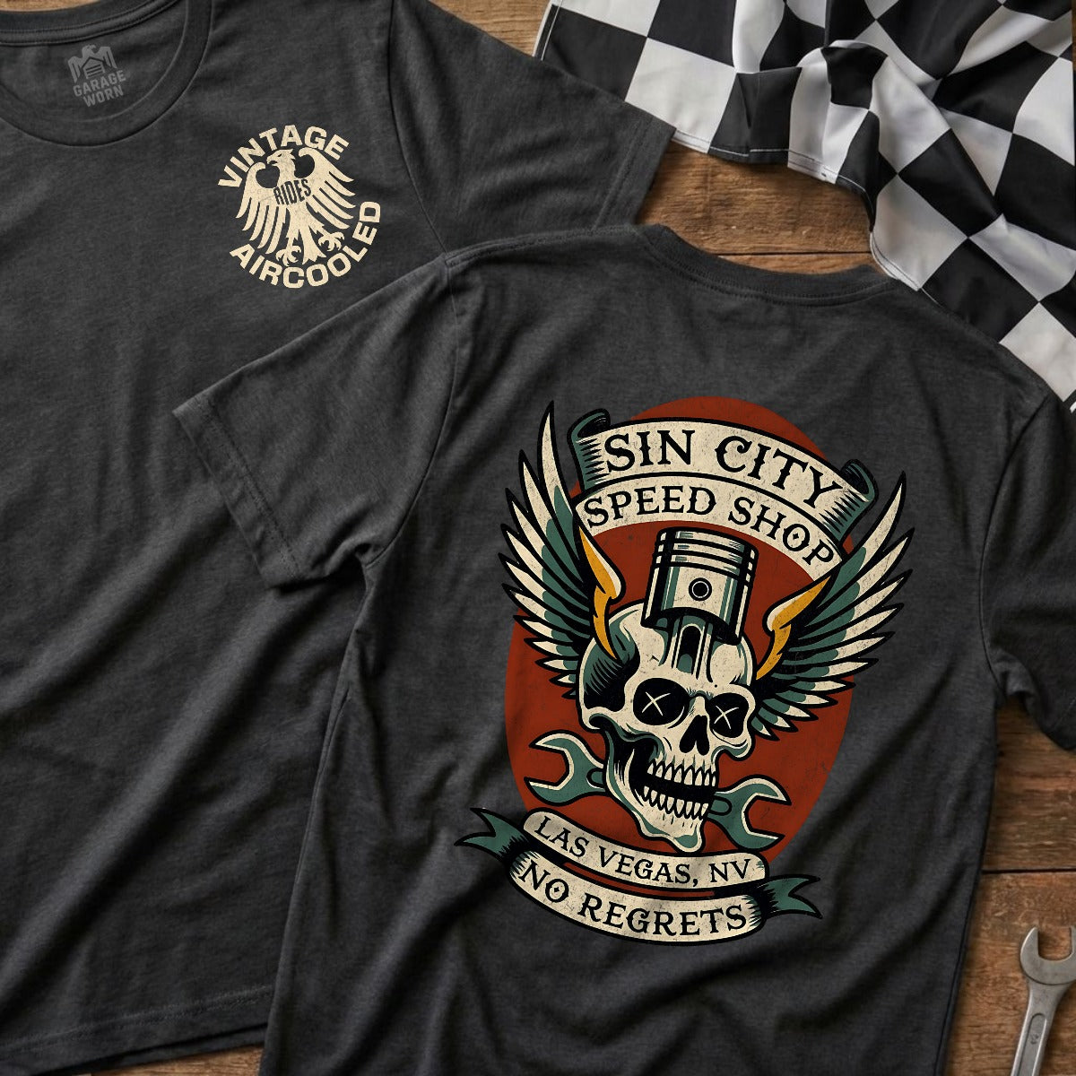 Dark Heather | Left Chest + Back (refreshed)