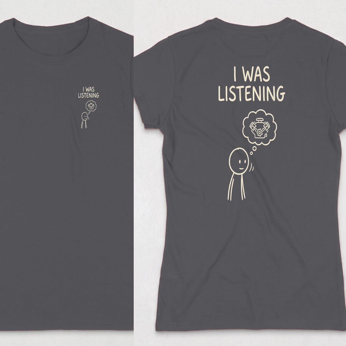Dark Heather | Left Chest + Back (refreshed)