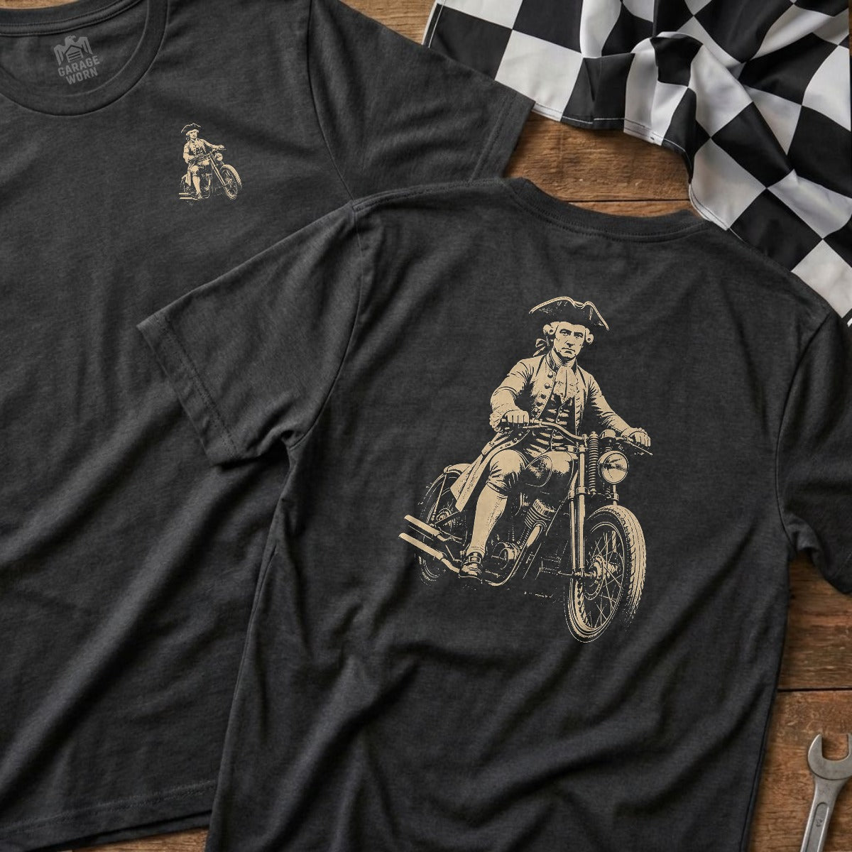Dark Heather | Left Chest + Back (refreshed)