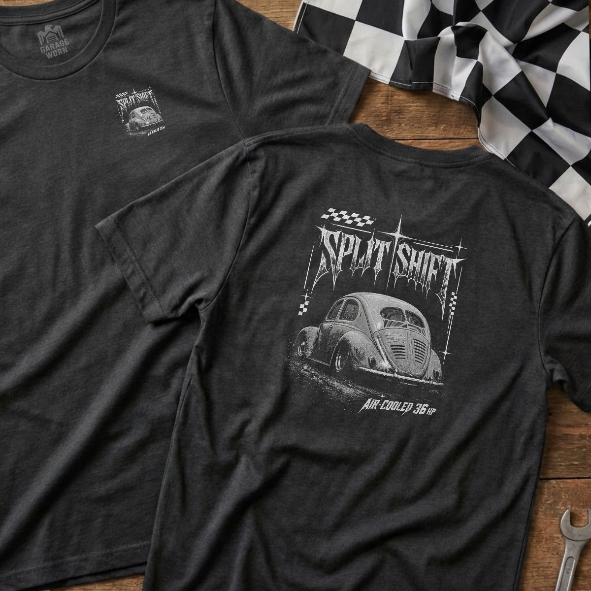 Dark Heather | Left Chest + Back (refreshed)