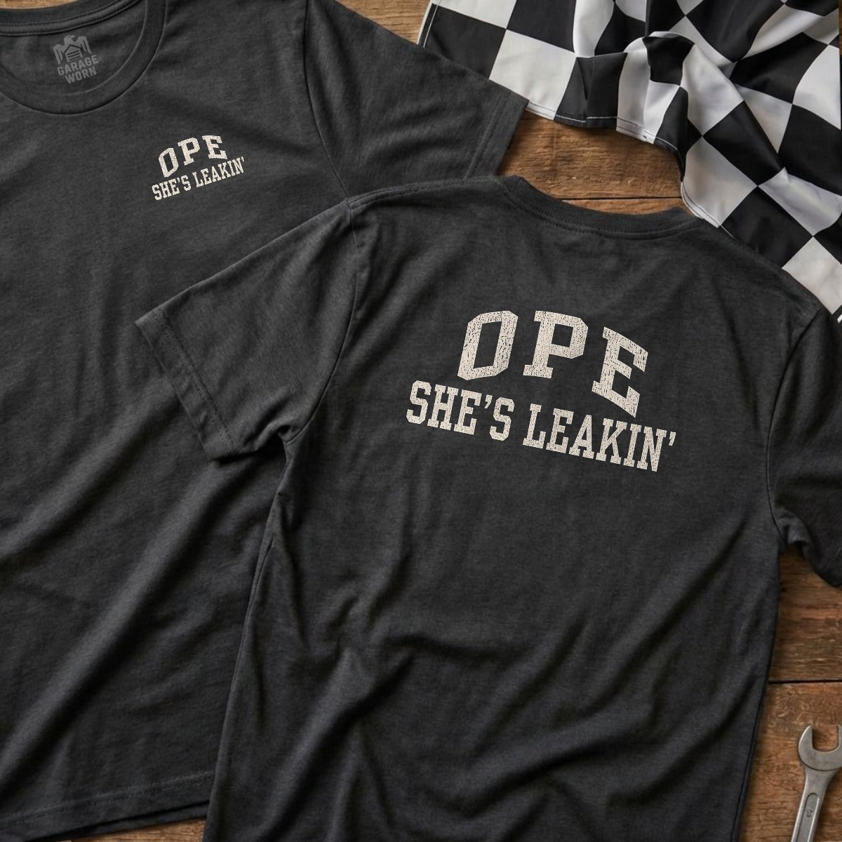 Dark Heather | Left Chest + Back (refreshed)