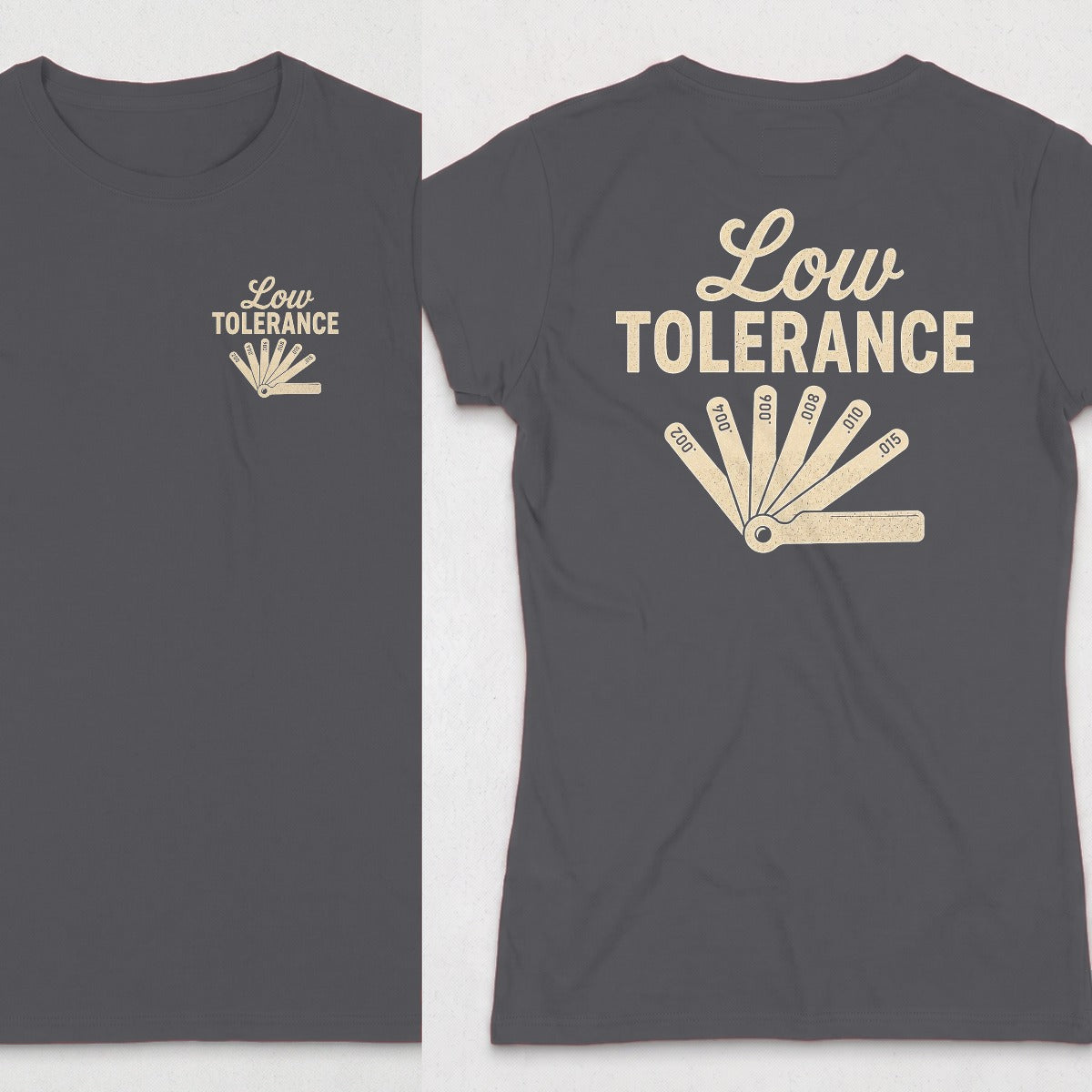 Dark Heather | Left Chest + Back (refreshed)