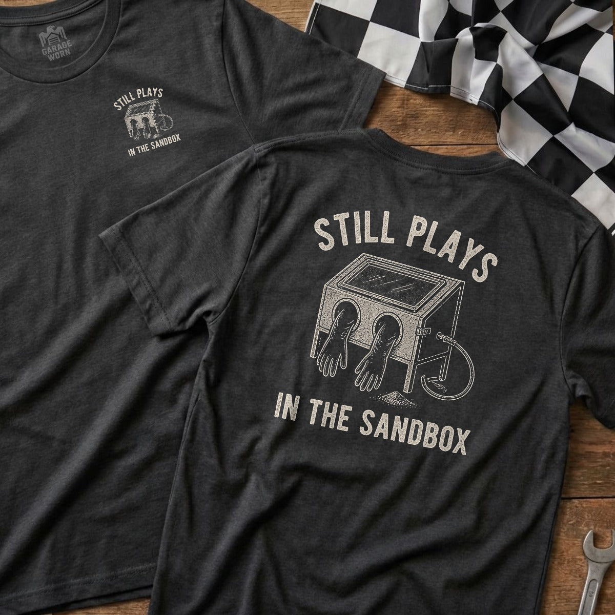 Dark Heather | Left Chest + Back (refreshed)