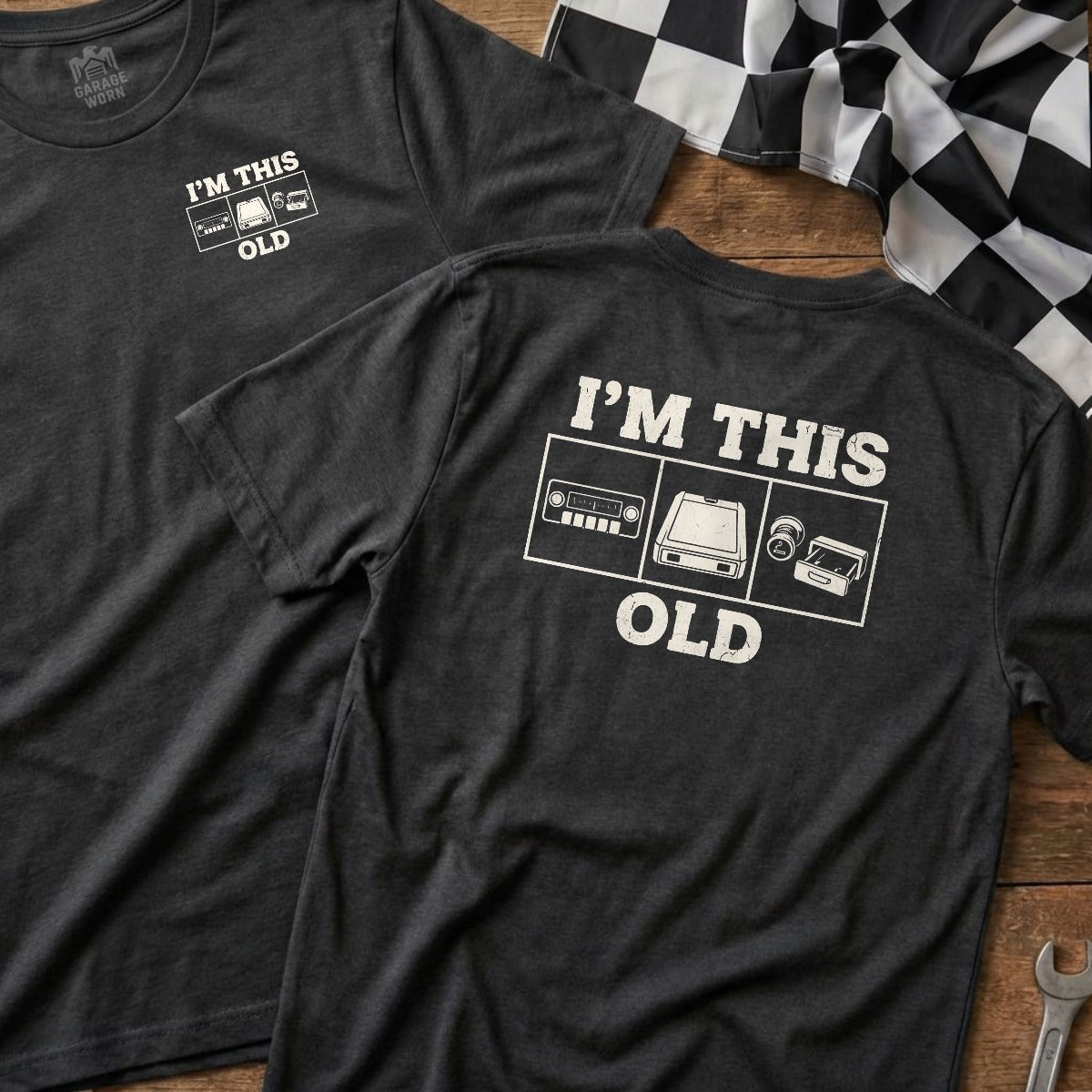 Dark Heather | Left Chest + Back (refreshed)
