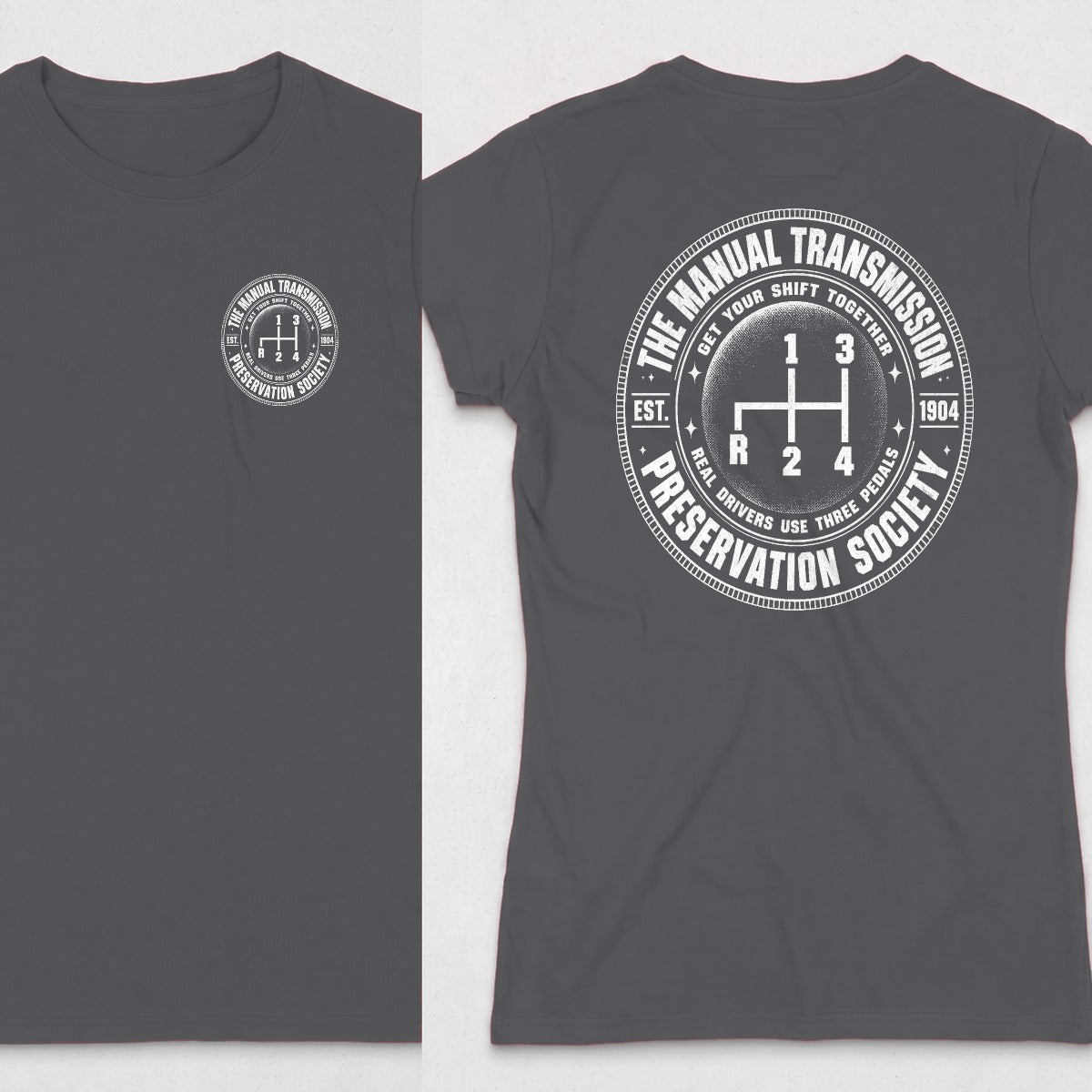 Dark Heather | Left Chest + Back (refreshed)