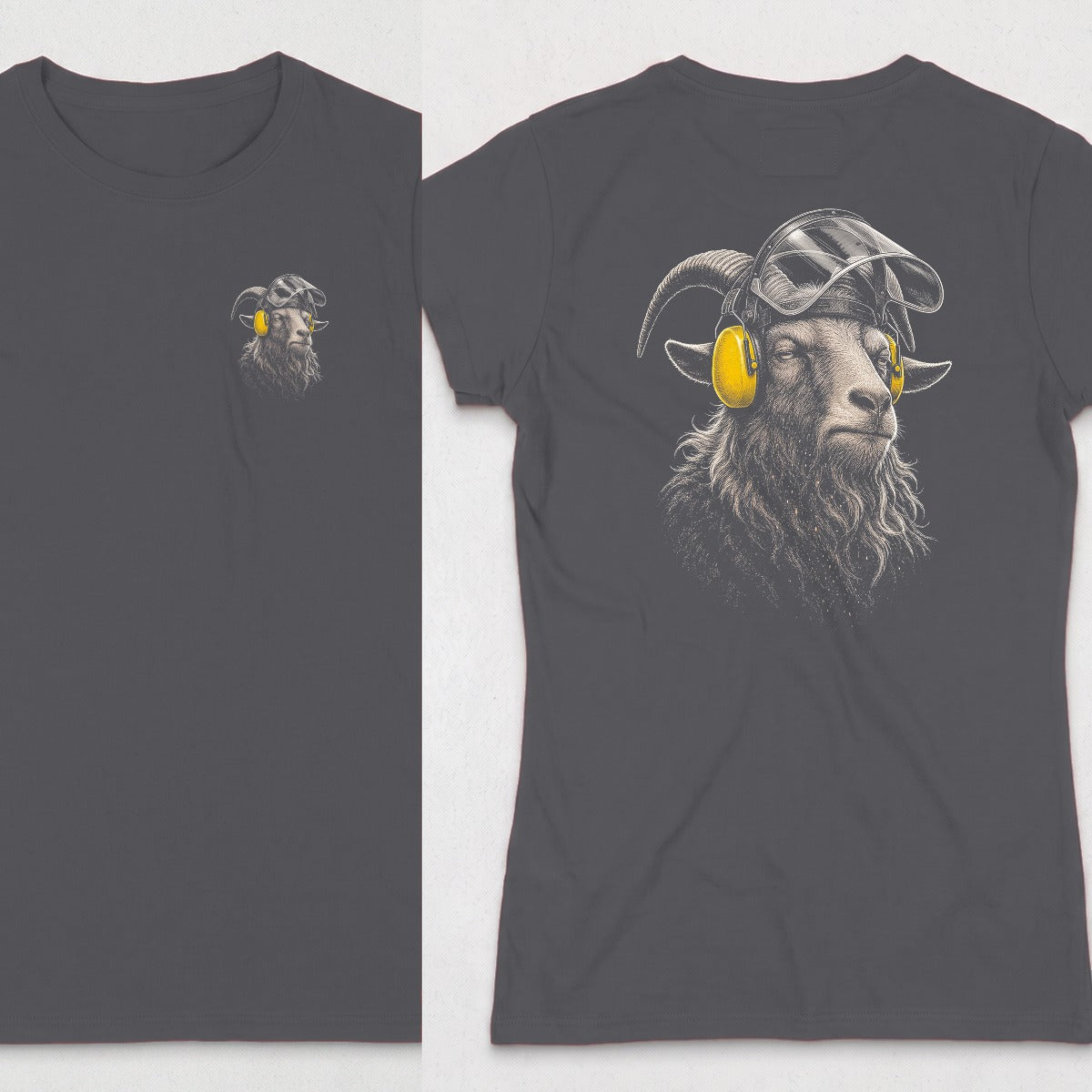 Dark Heather | Left Chest + Back (refreshed)