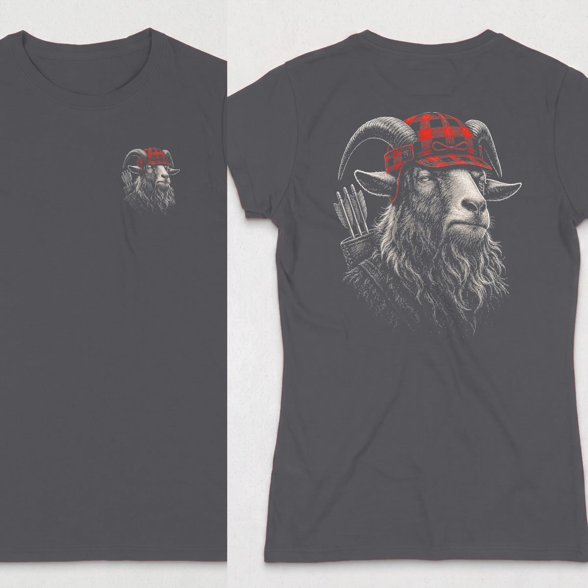 Dark Heather | Left Chest + Back (refreshed)