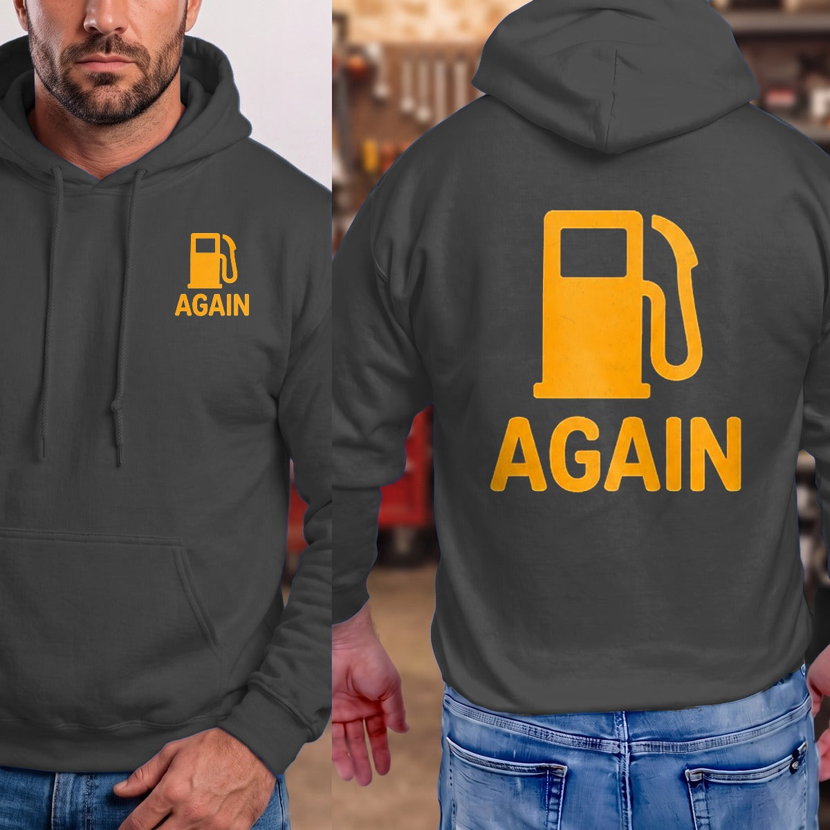Dark Heather | Left Chest + Back (refreshed)