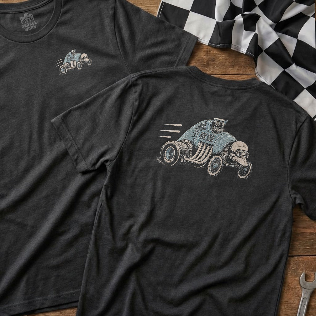 Dark Heather | Left Chest + Back (refreshed)