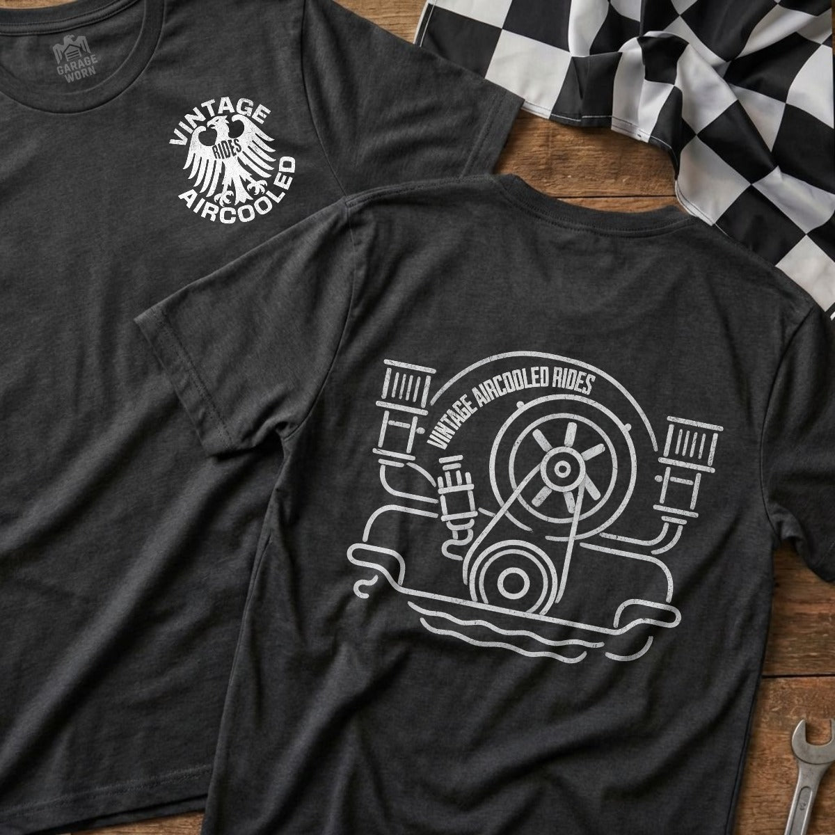 Dark Heather | Left Chest + Back (refreshed)