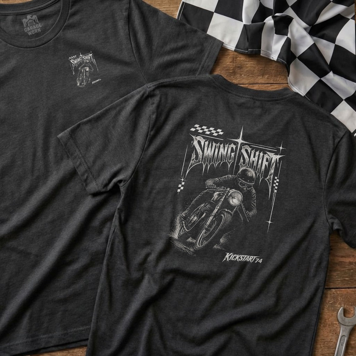 Dark Heather | Left Chest + Back (refreshed)