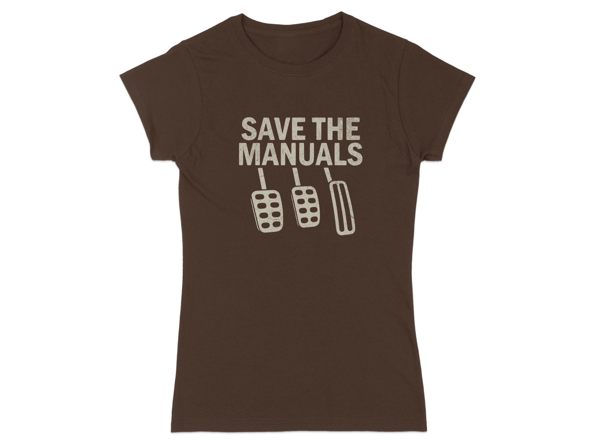 Save The Manuals Graphic Tee for Enthusiasts