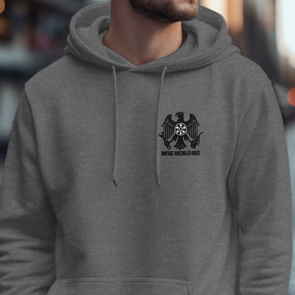 Vintage Authentic Hoodie With Eagle Emblem product type