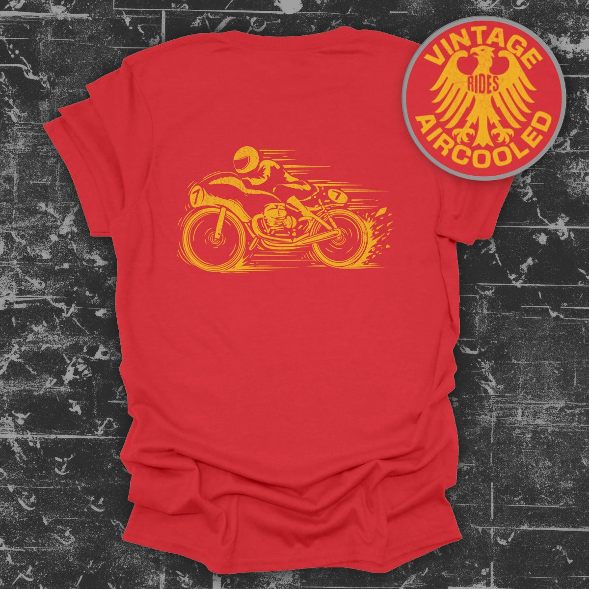 Stylish Vintage Aircooled Biker Design T-Shirt product type