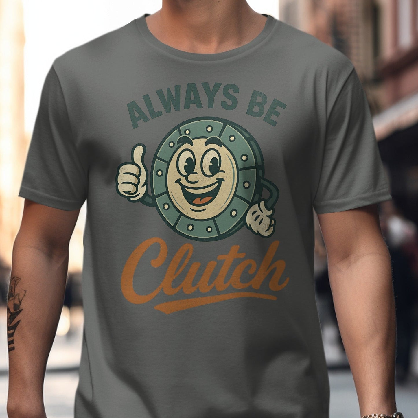 Always Be Clutch Graphic Tee Shirt product type