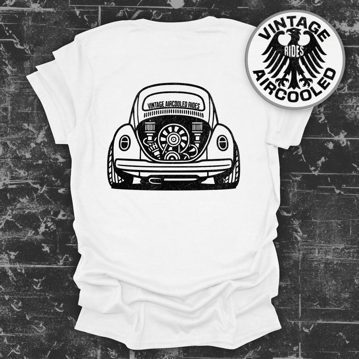 Classic Car Graphic Tee with Vintage Touch