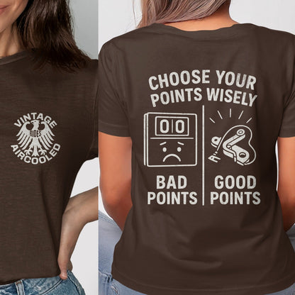 Vintage Aircooled Choose Your Points Wisely t-shirt product