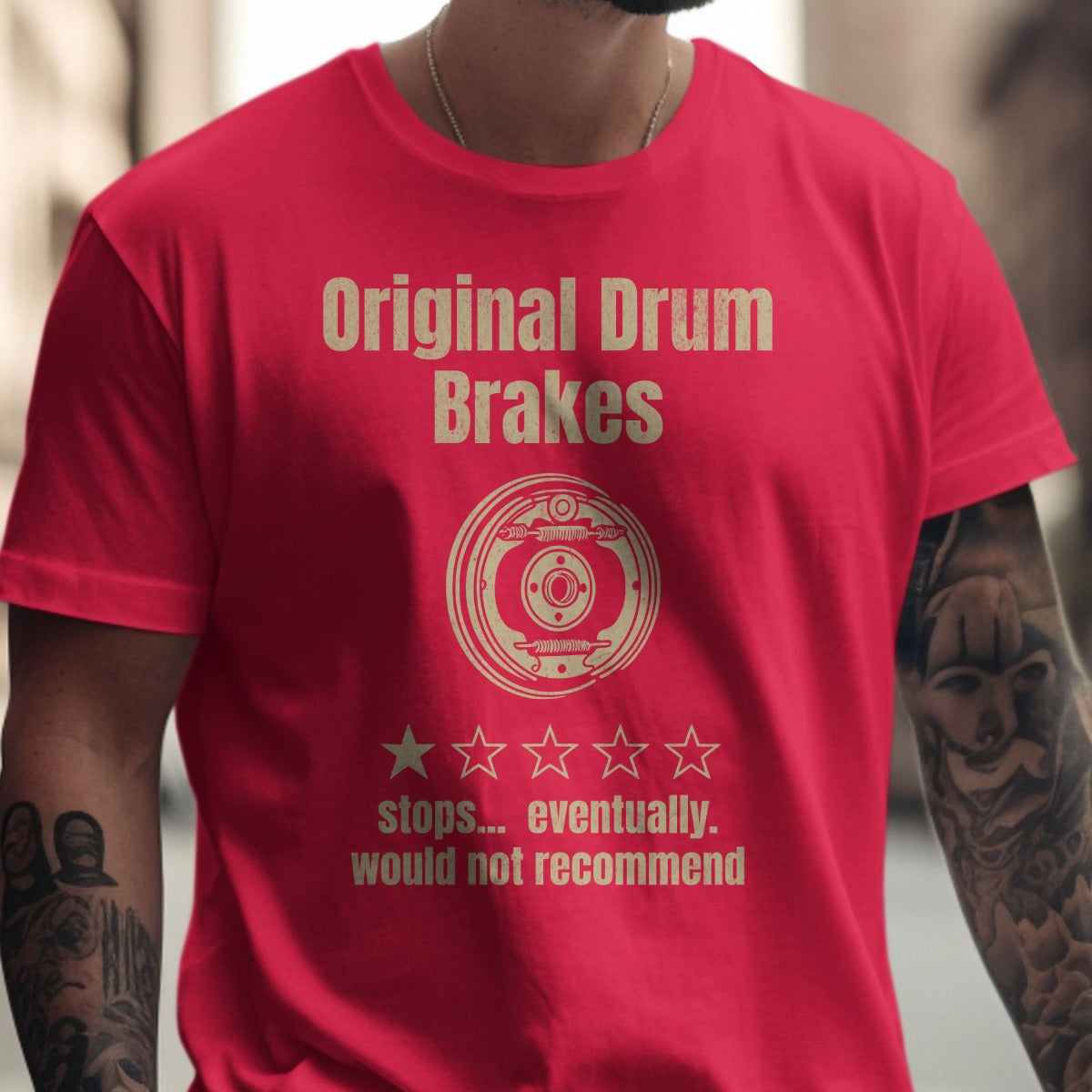 Original Drum Brakes Not Recommend Shirt product type