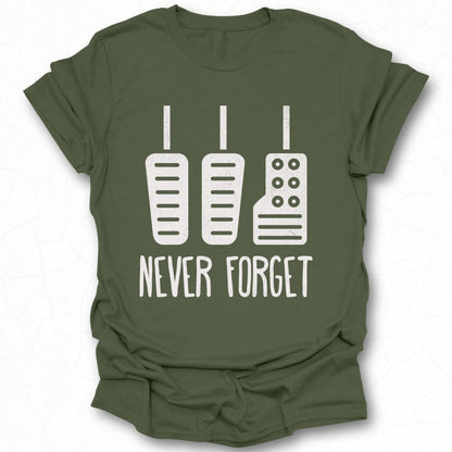 Never Forget VHS Cassette Tape Retro Shirt Product