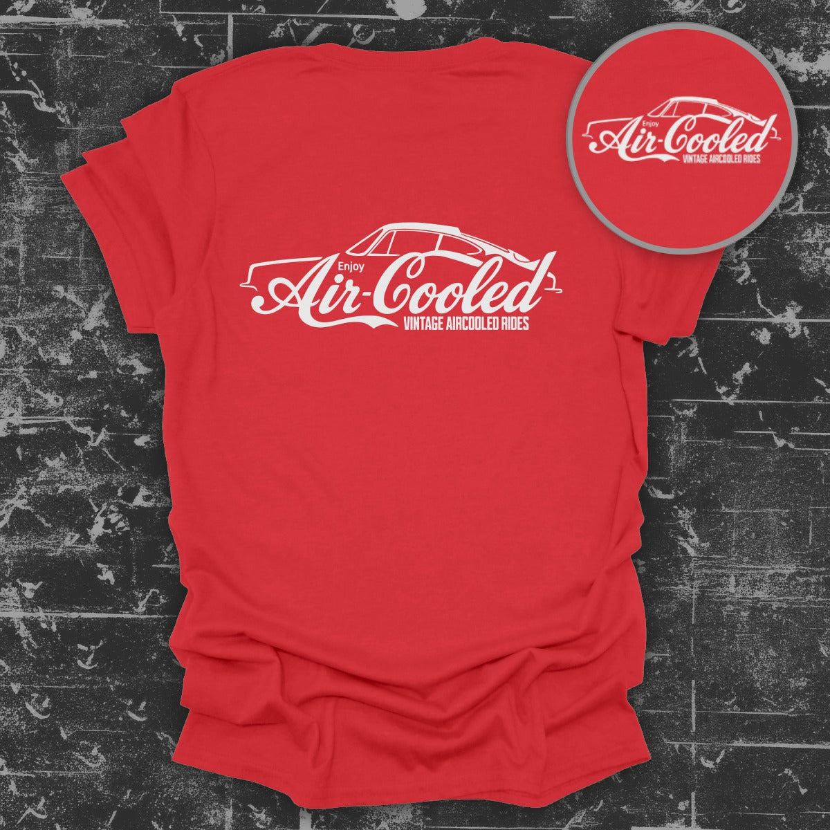 Tiny Air Cooled Vintage Aircooled Rides T-Shirt