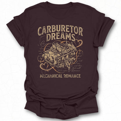 Carburetor Dreams Mechanical Romance T-shirt