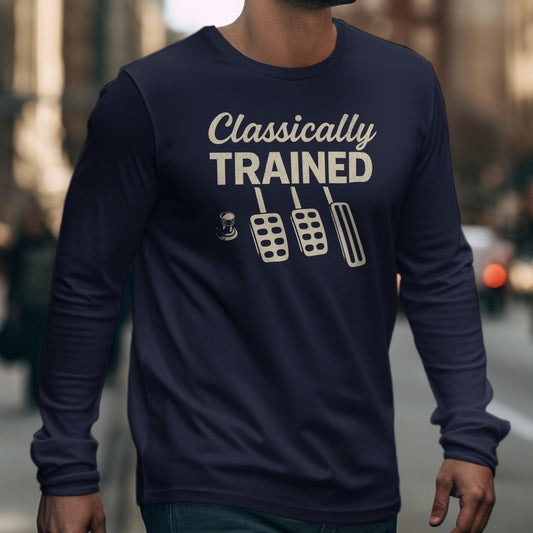Classically Trained Long Sleeve Shirt for Retro Gamers