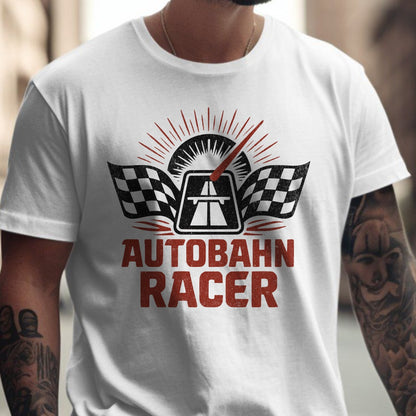 Autobahn Racer Graphic Design T-shirt product type