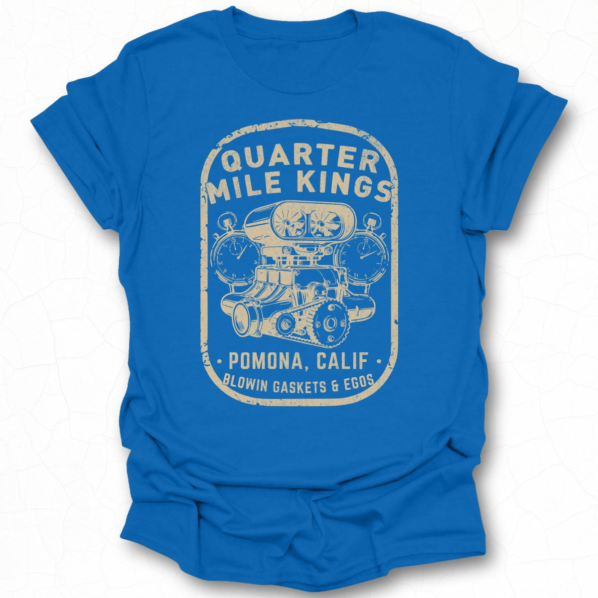 Quarter Mile Kings Pomona Calif Graphic T-Shirt