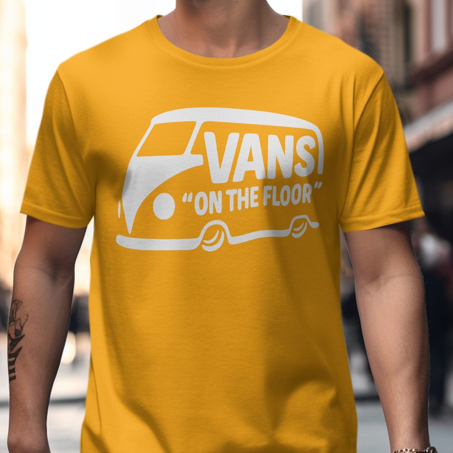 Retro Vans On The Floor Graphic Tee product type